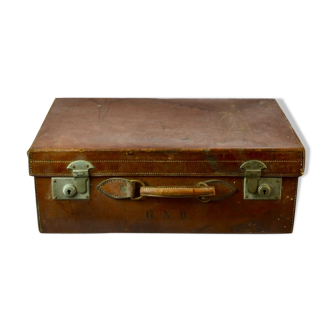 Leather suitcase 1930