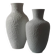 Pair of vintage biscuit porcelain vases by Metzler Ortloff.