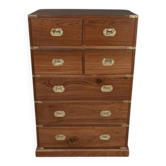 Marine Commode in Teak, India – 20th Century