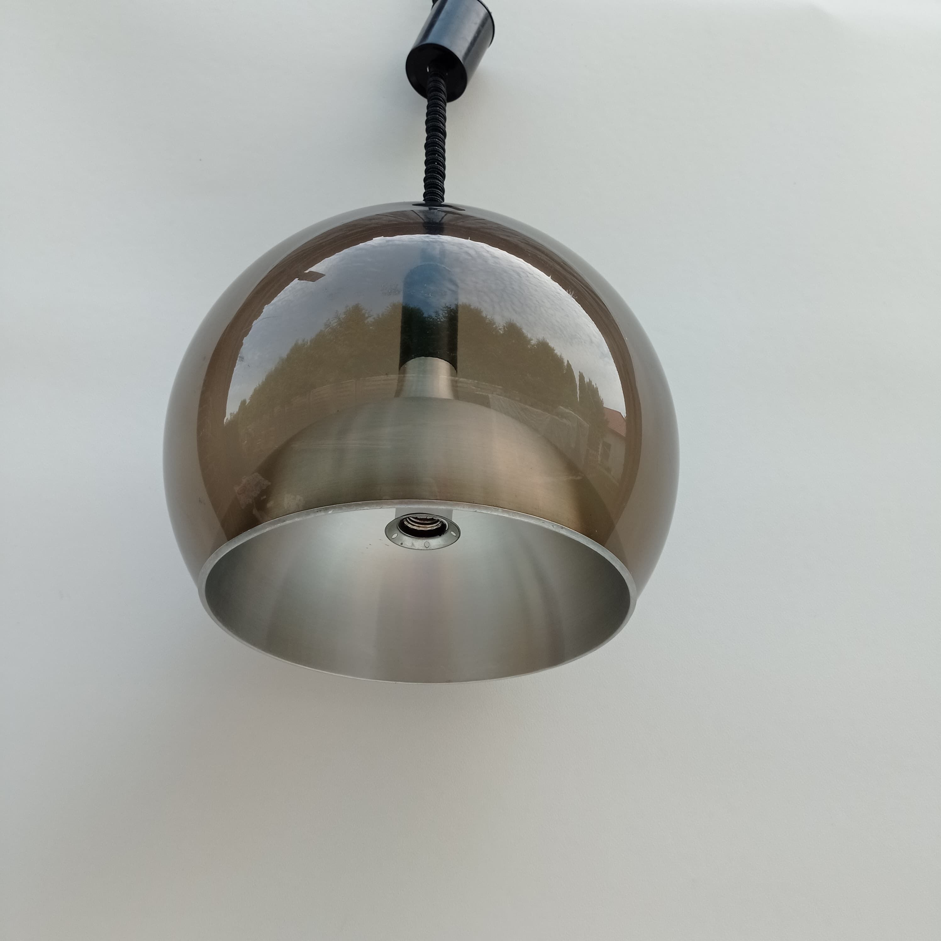 Hanging lamp Temde with height adjustment, 1970s, Germany