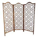 Italian three-leaf bamboo screen 1970