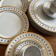 Service of 12 fine porcelain pieces Karlovy Vary Porcelain