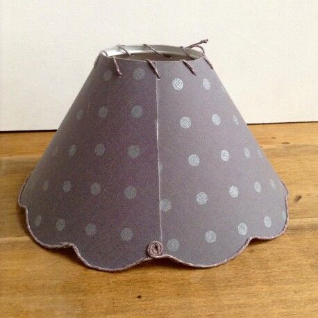 Classic festoon lampshade