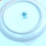6 Cheese Plates / Dessert White Porcelain Floral decoration Arpo
