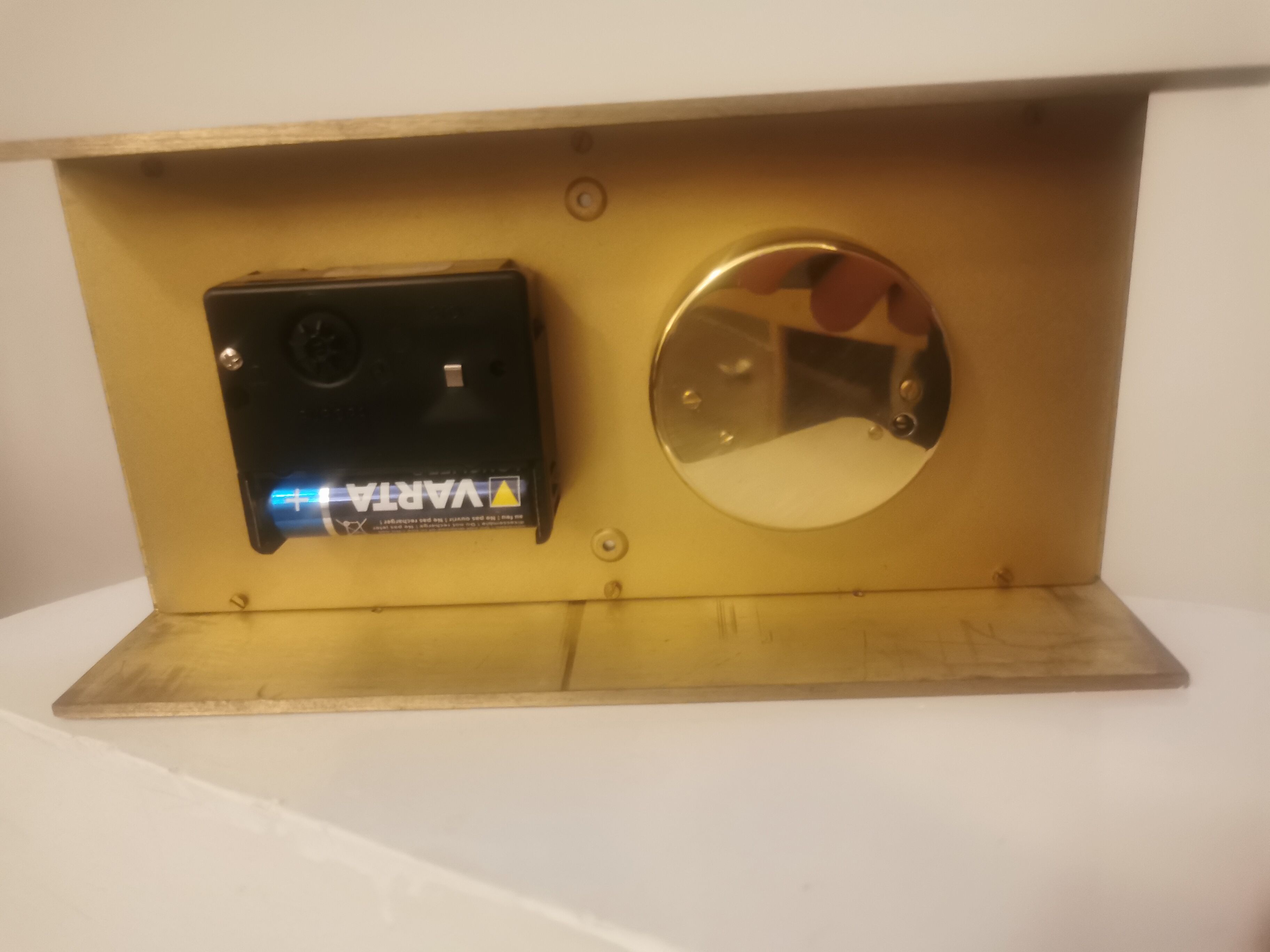 Vintage Lancel barometer pendulum