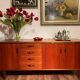 Buffet MCM en teck années 60