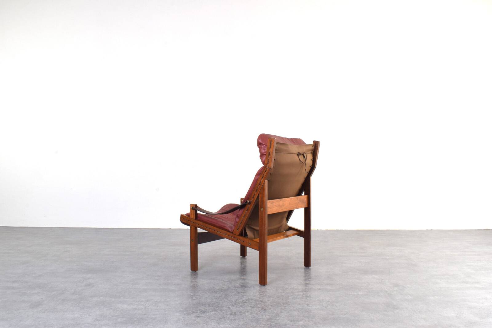 Mid-Century Hunter Lounge Chair by Torbjørn Afdal for Bruksbo, 1960s.