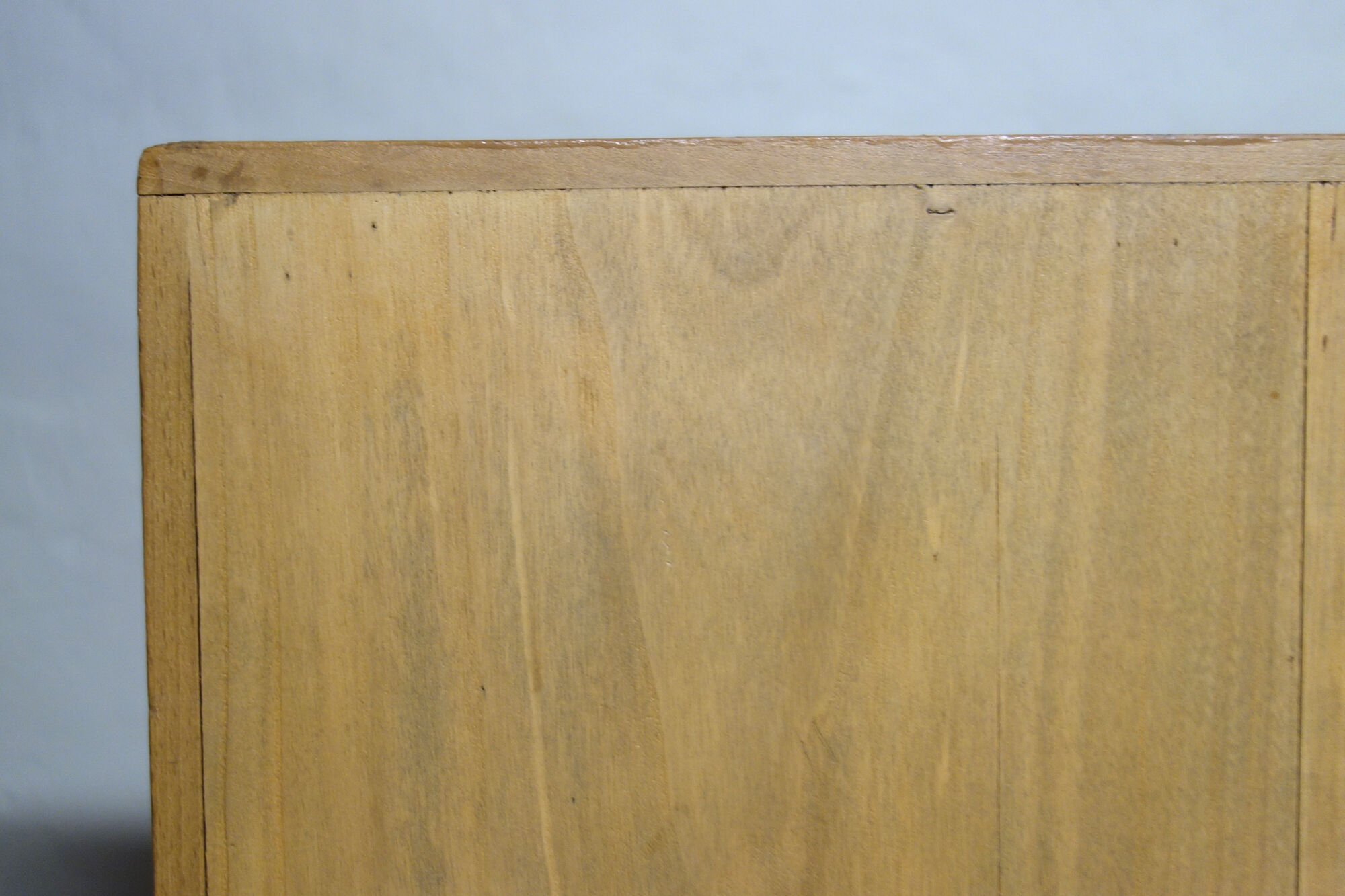 Old architect's table all in wood 50s