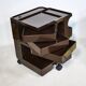 Space Age Rolling Cabinets in Plastic by Joe Colombo, Set of 2, 1970
