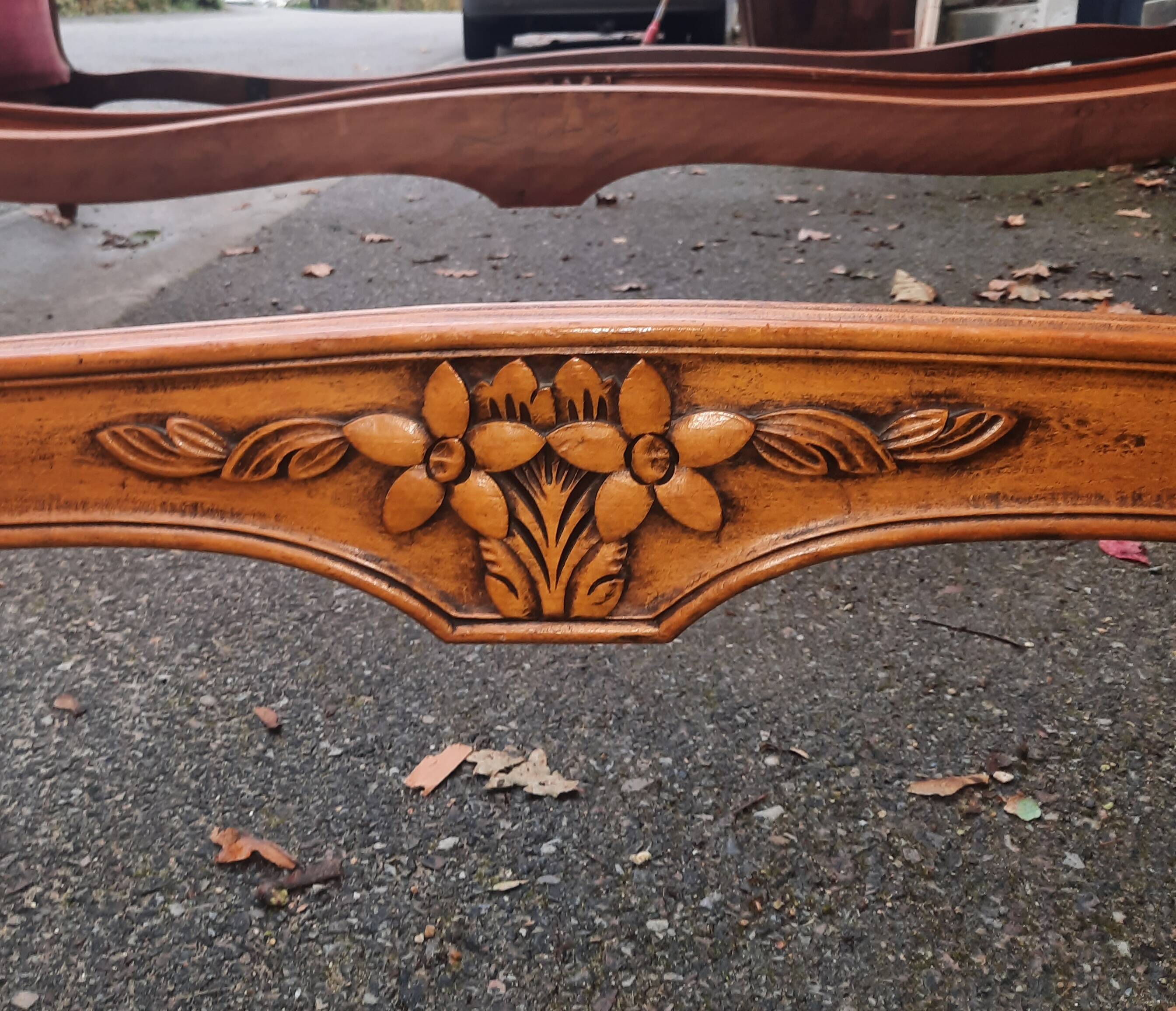 Paire de lit  style Louis XV