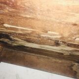 1900s country table/bistro table in its pattine
