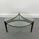 Table basse en palissandre par Sven Ellekaer pour Christian Linneberg Mobelfabrik, années 1960
