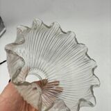 Holophane glass pendant light