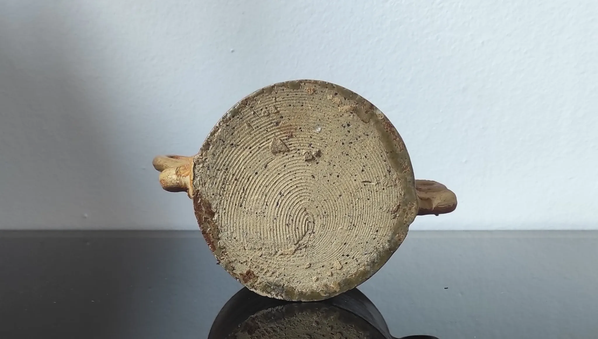 Artisanal vintage stoneware bowl