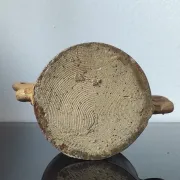 Artisanal vintage stoneware bowl