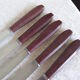 10 1940s bakelite knives