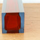 Vintage glass vase by Murano Sommerso by Flavio Poli - 1960