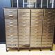 Industrial clamshell cabinet, metal lockers