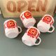 Set of 4 MOBIL mugs