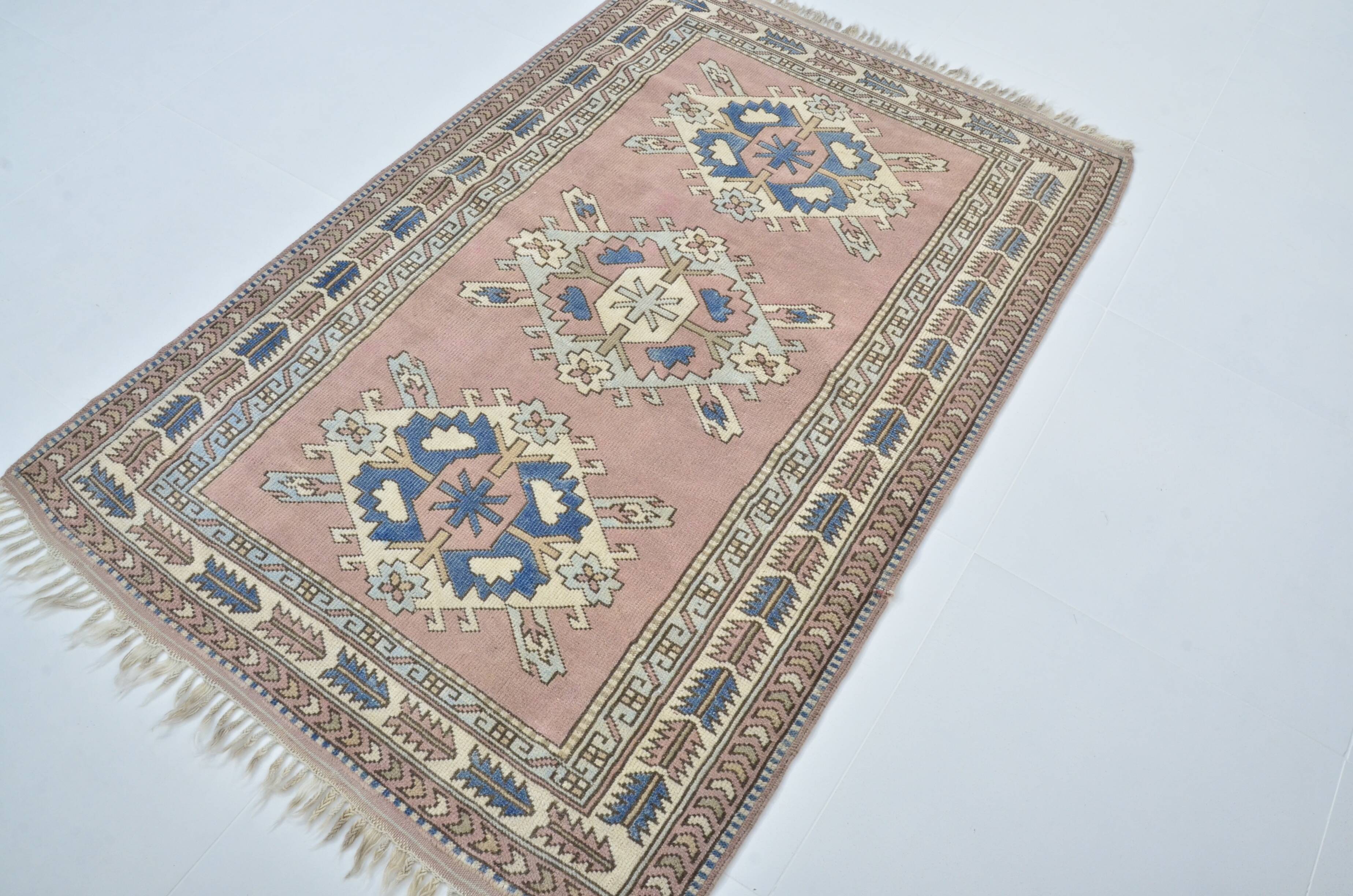 Turkish Oushak handmade rug sku 3602