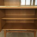 Bookcase with compass feet