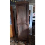 2 vintage cabinets 1 door