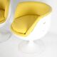 Paire de fauteuils Space age