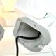 THE PAIR 2 WALL LAMPS OLD BATHROOM 1930 1940 OPALINE AND PORCELAIN LEGRAND