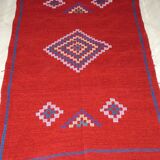 Tapis berbère rouge moyen atlas 154x93