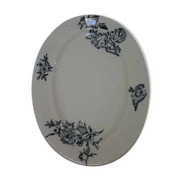 Ancient oval dish