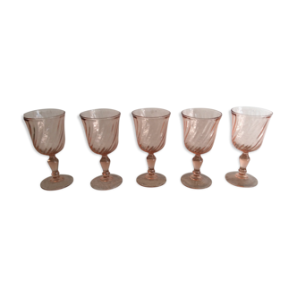 Set of 5 foot glasses