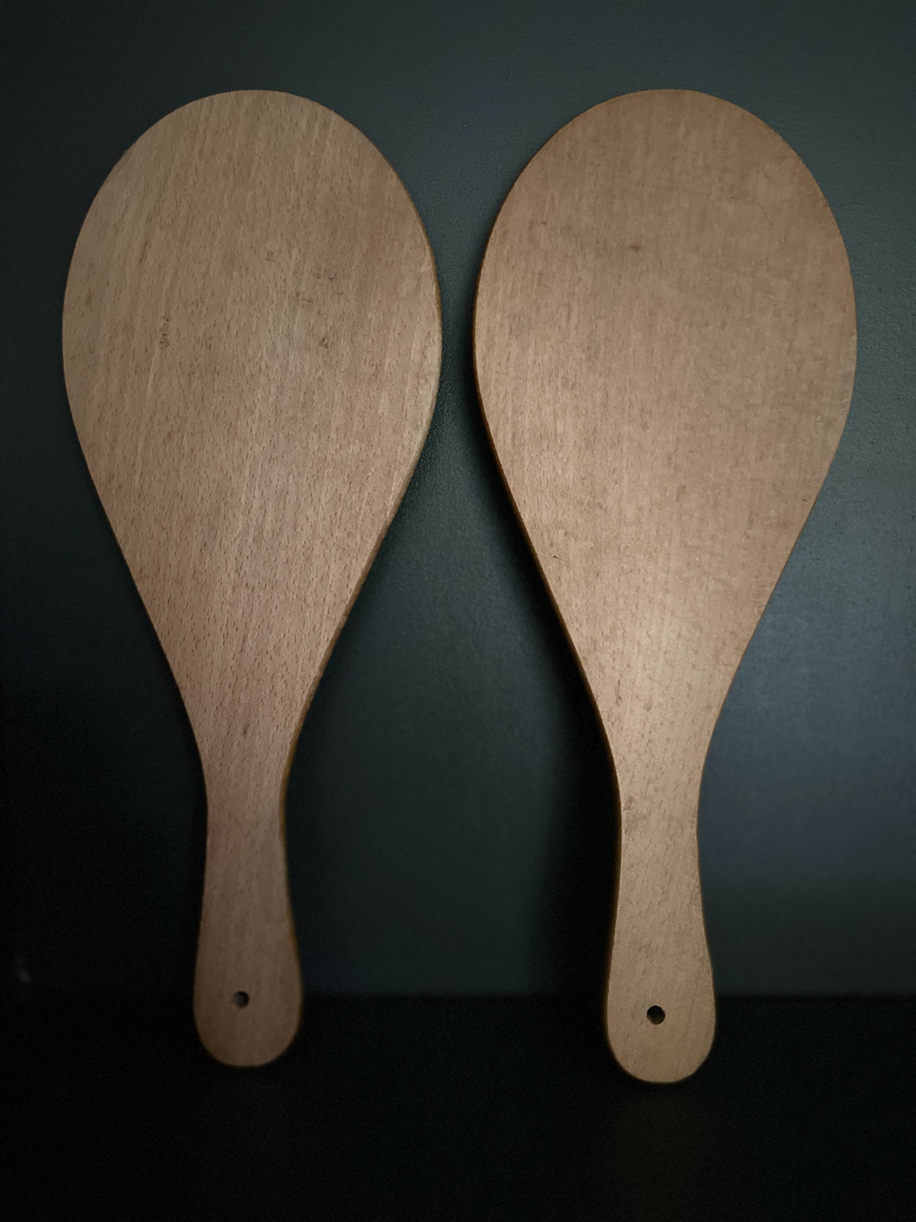 Vintage 50s jokari wooden rackets