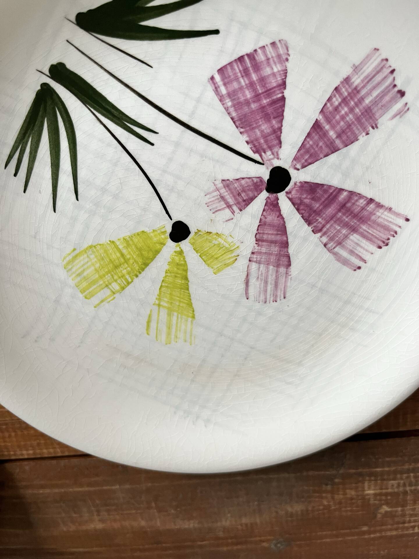 5 dessert plates