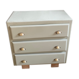Soft khaki chest of drawers