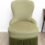 Green armchair