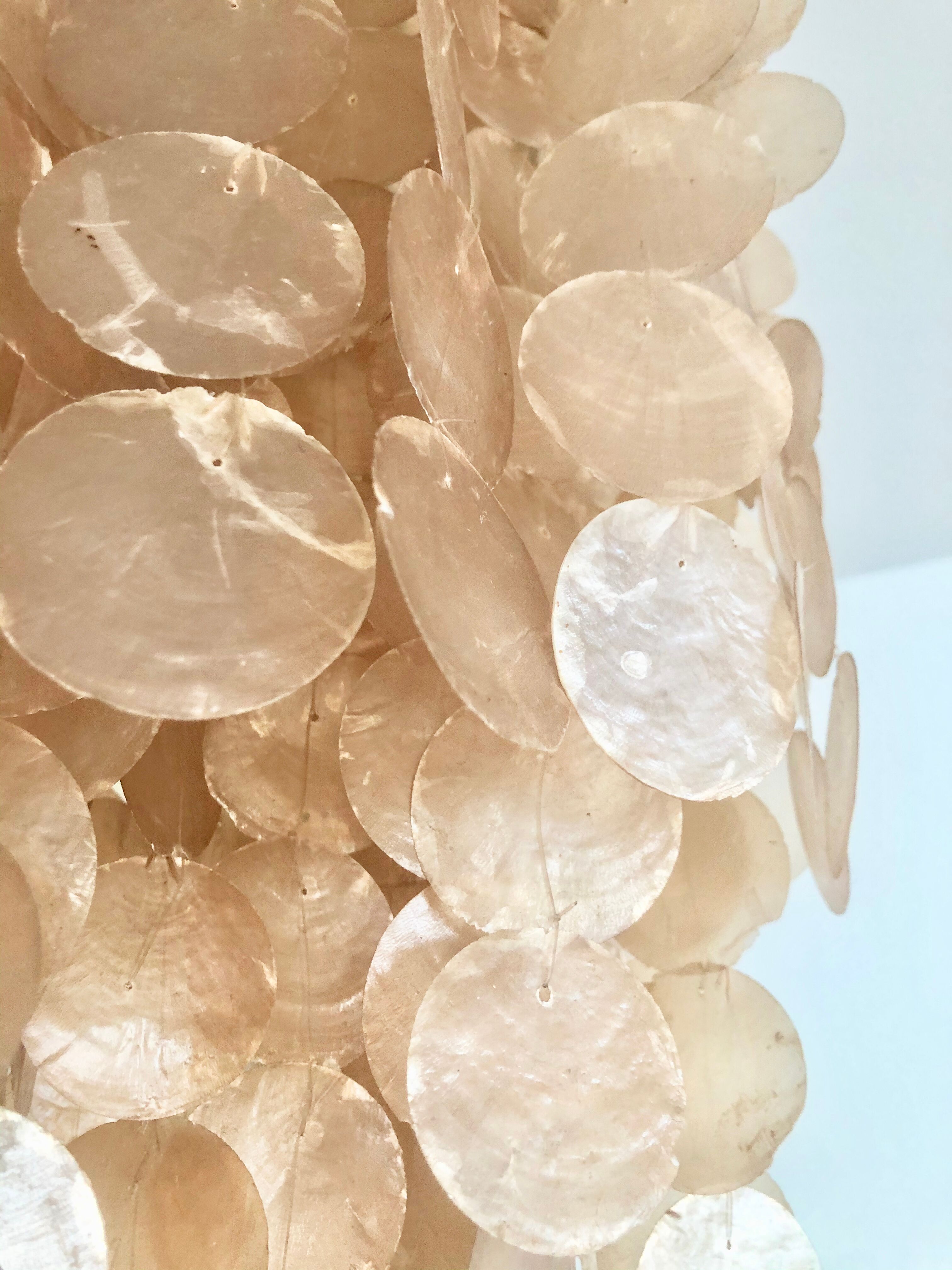 Pink mother-of-pearl hanging 1960