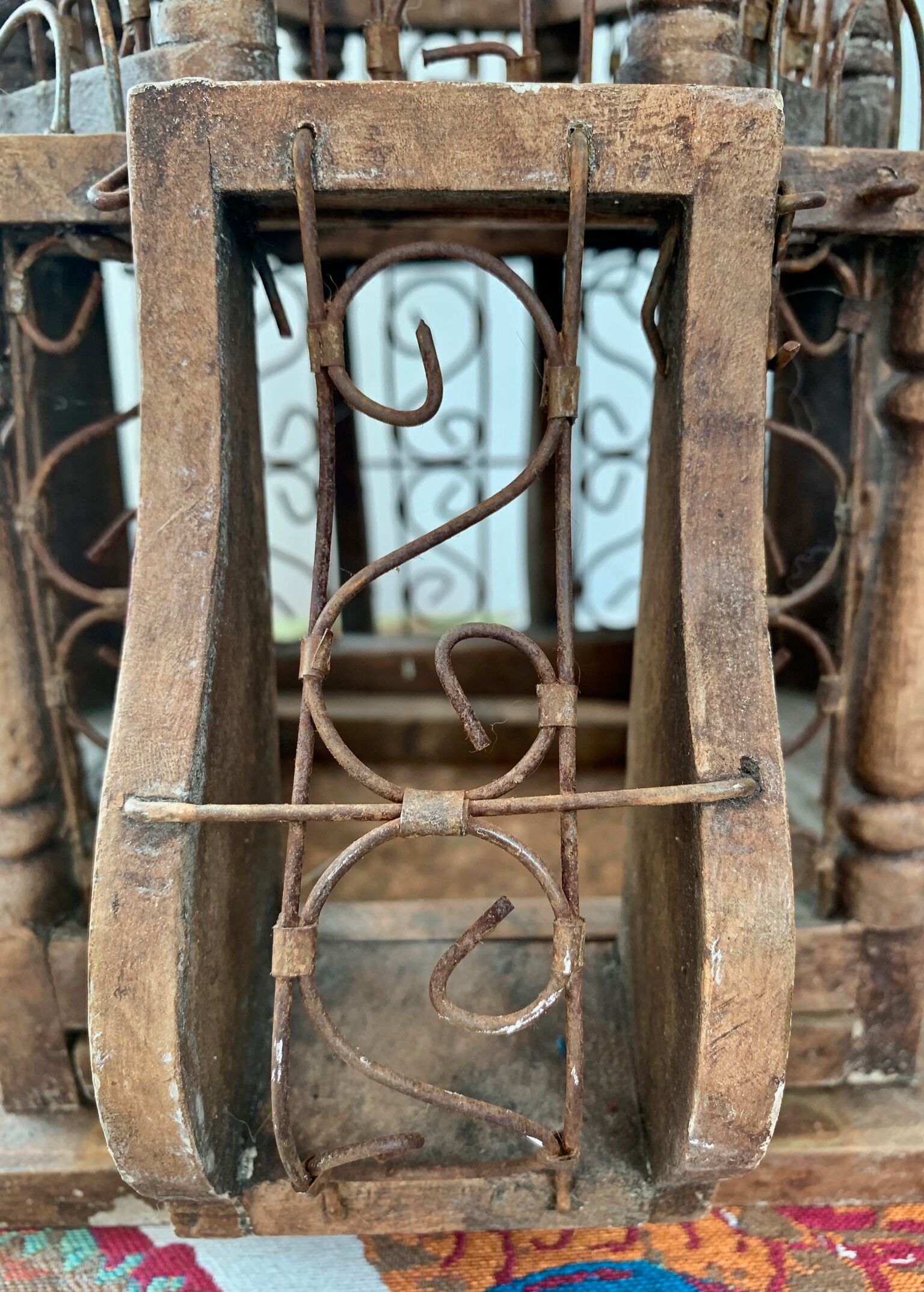 Vintage bird cage
