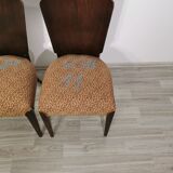Art Deco Style Dining Chairs by Jindrich Halabala