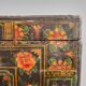 Illustrated Chinese wooden trunk with original patina (China, 1900) #26