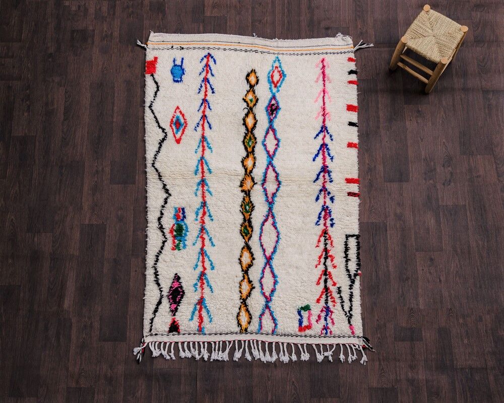 Colorful Azilal carpet 130x205 cm