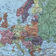 Map of Europe - 20x29cm