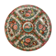 Colorful Chinese dish floral patterns Ø26.5cm