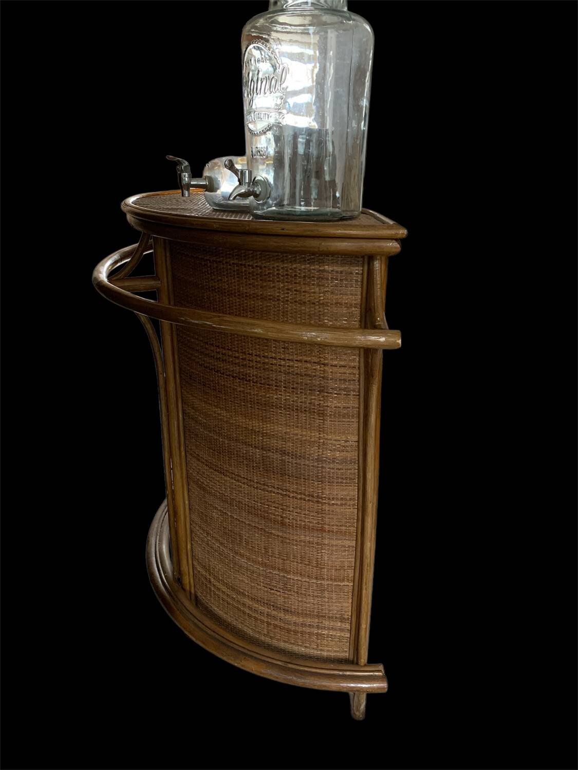 Bar rotin vintage