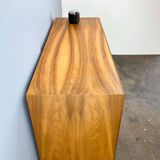 Vintage drawer cabinet, chest of drawers, walnut, 60s