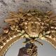 Golden mirror by Vincenzo Fancelli for Franklin Mint, 1986 - 95x53cm