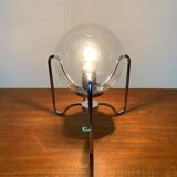 Mid-century space age tripod globe table lamp, 1960s