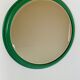 1960s vintage green wall mirror