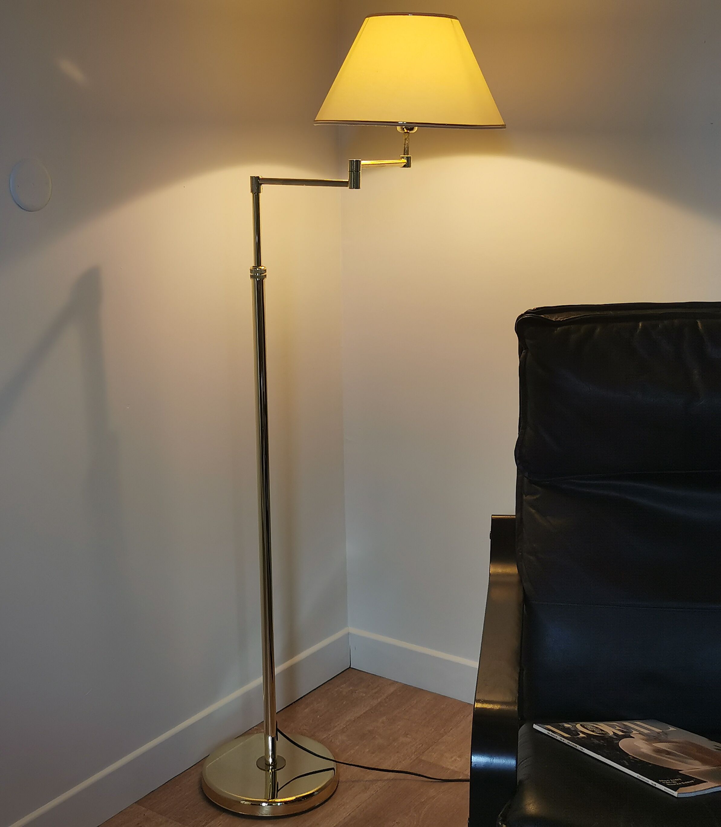 Lampadaire liseuse italien