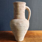 Pichet Ancien en Terre Cuite Non Émaillée | Vase Rustique