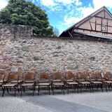 Série de 30 Chaises bistrot empillable